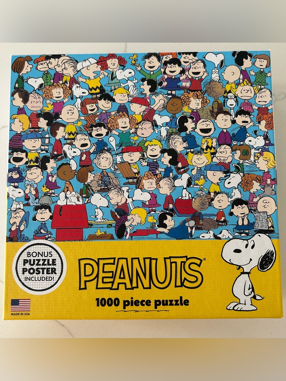 Peanuts Multicolor Character Collage Puzzle
